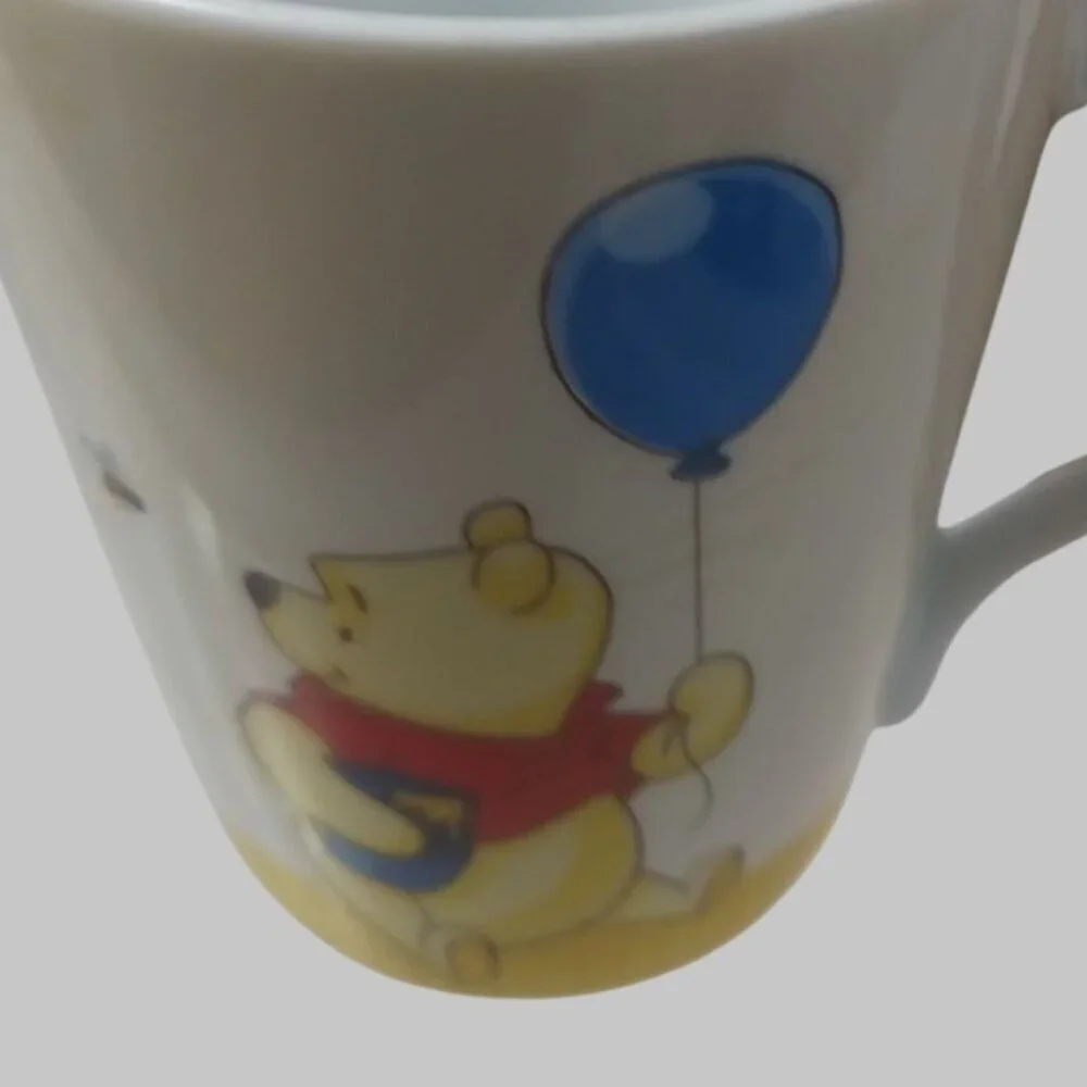 Winnie The Pooh coffee mug Mug With Balloon & Honey Pots isn't funny how a bear